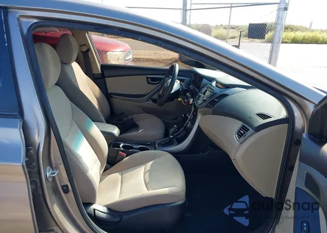 2015 Hyundai Elantra Se from USA, damaged, VIN 5NPDH4AE5FH566324